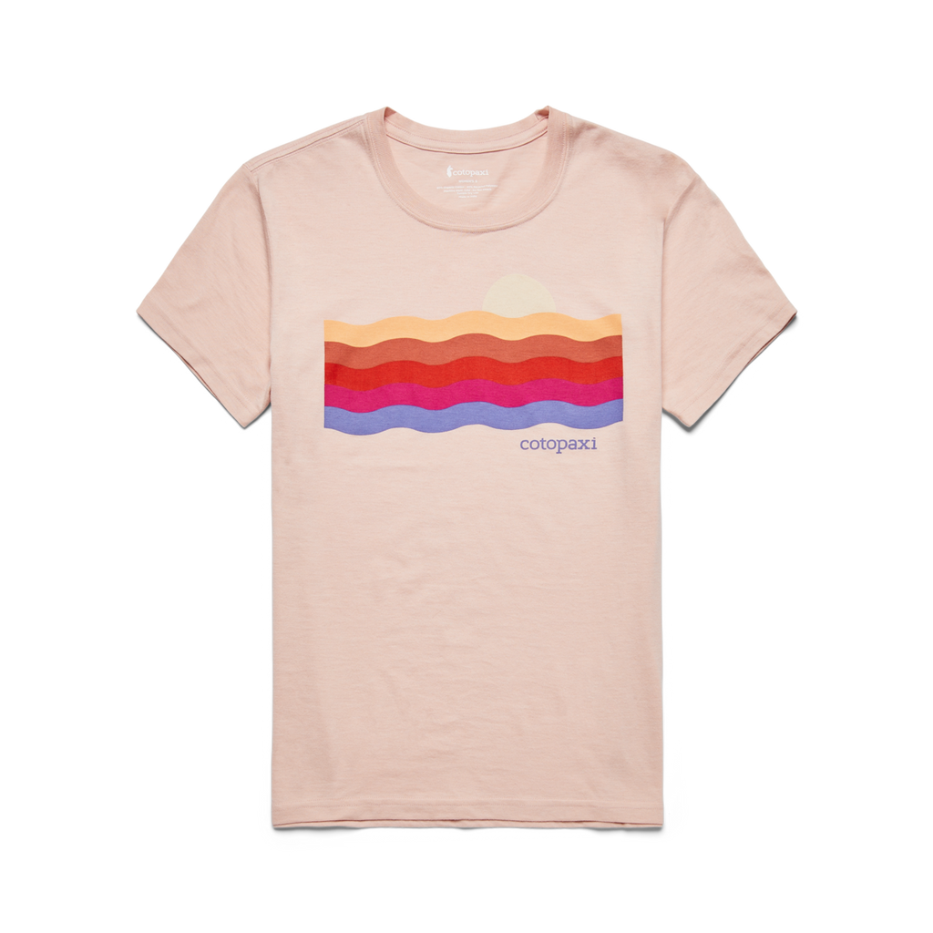 Disco Wave Organic T-Shirt - Women's, Sand