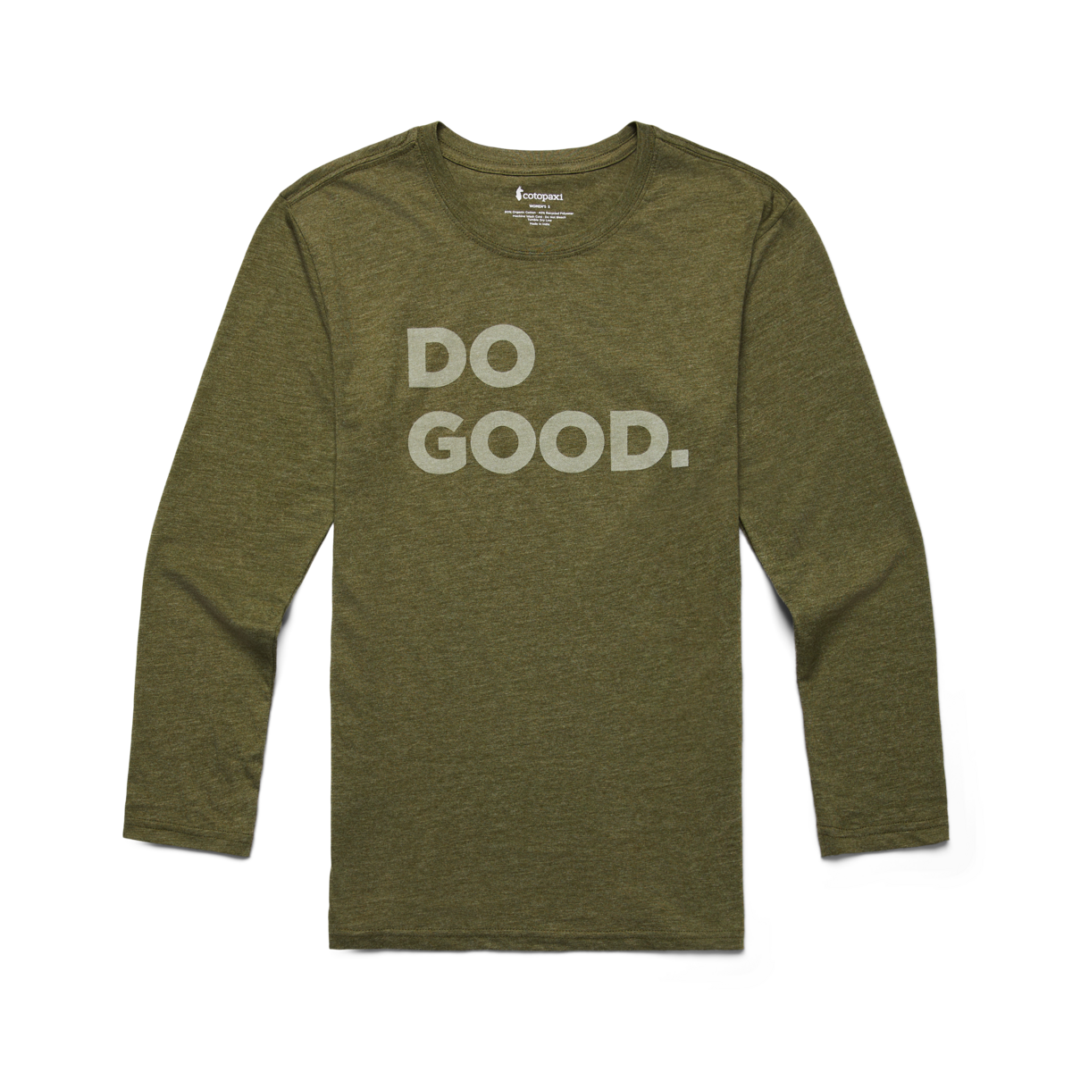 Do Good Long-Sleeve T-Shirt - Women's, Pine