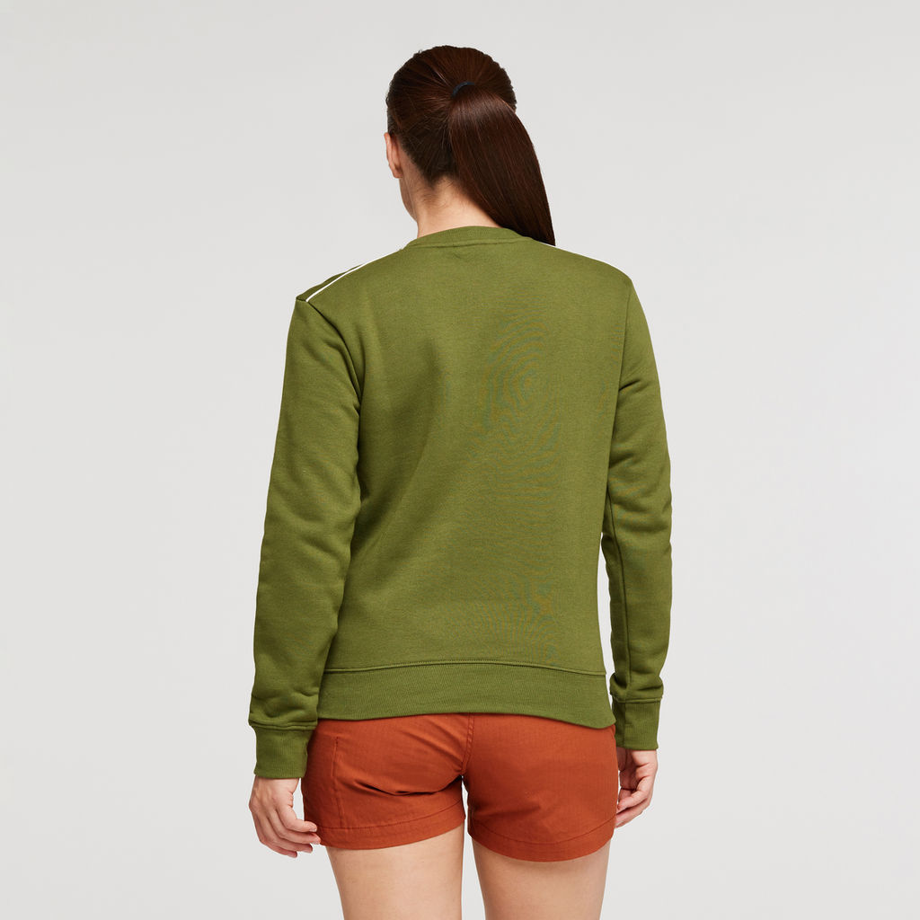 Do Good Crew Sweatshirt - Women's, Pine, Model Aya