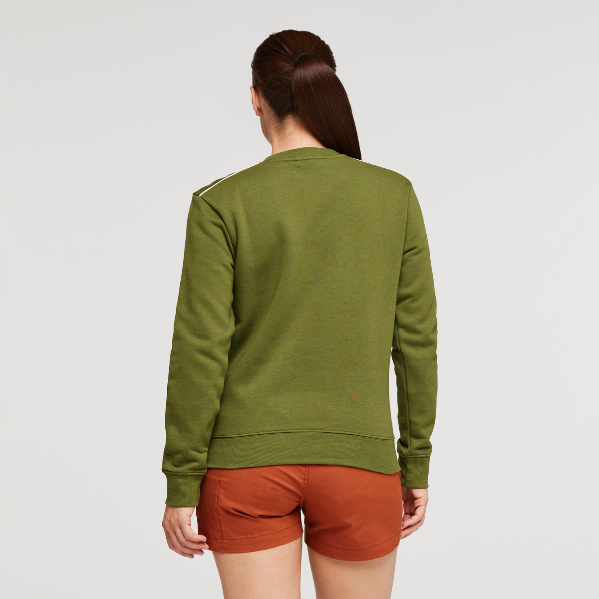 Do Good Crew Sweatshirt - Women's, Pine, Model Aya
