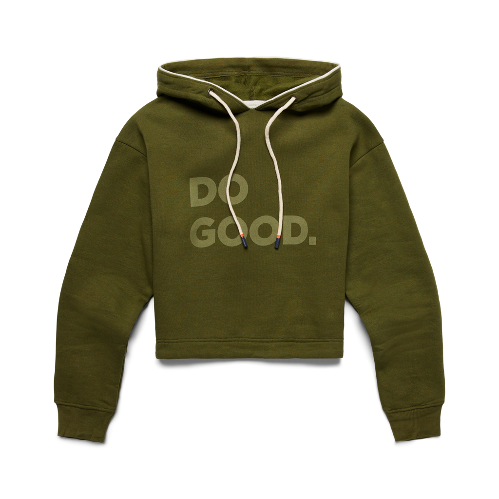 Do Good Organic Crop Sweatshirt - Women's, Pine