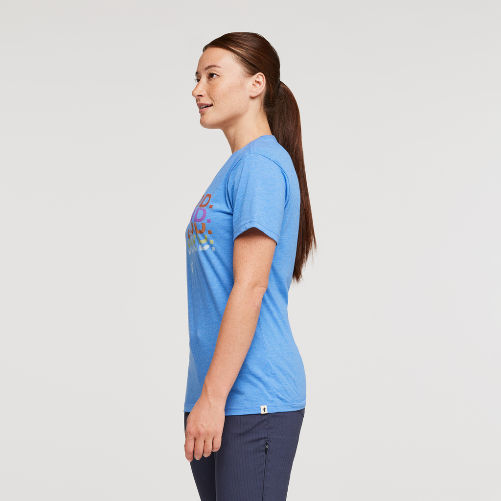 Do Good Repeat T-Shirt - Women's, Lupine, Model Aya