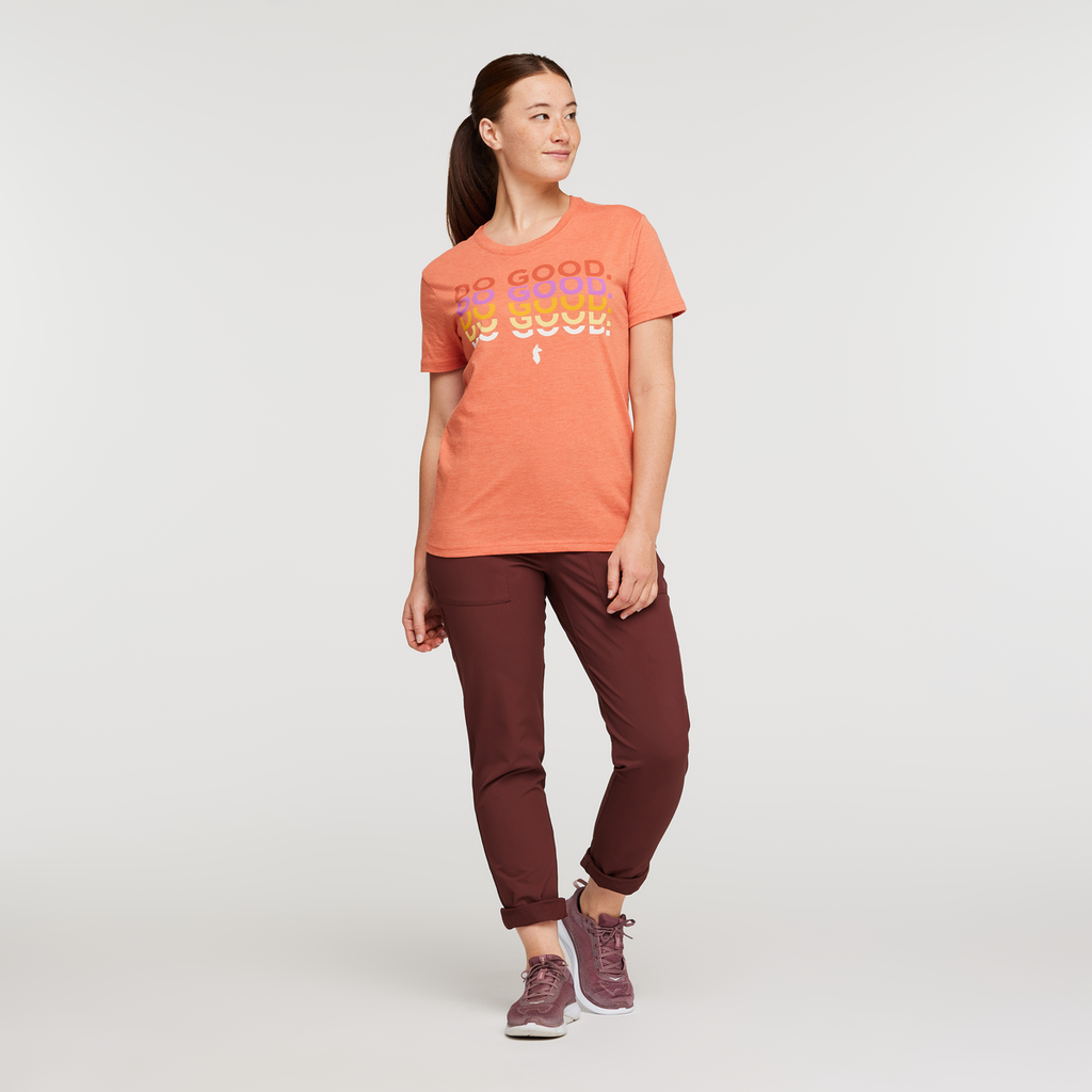 Do Good Repeat T-Shirt - Women's, Nectar, Model Aya