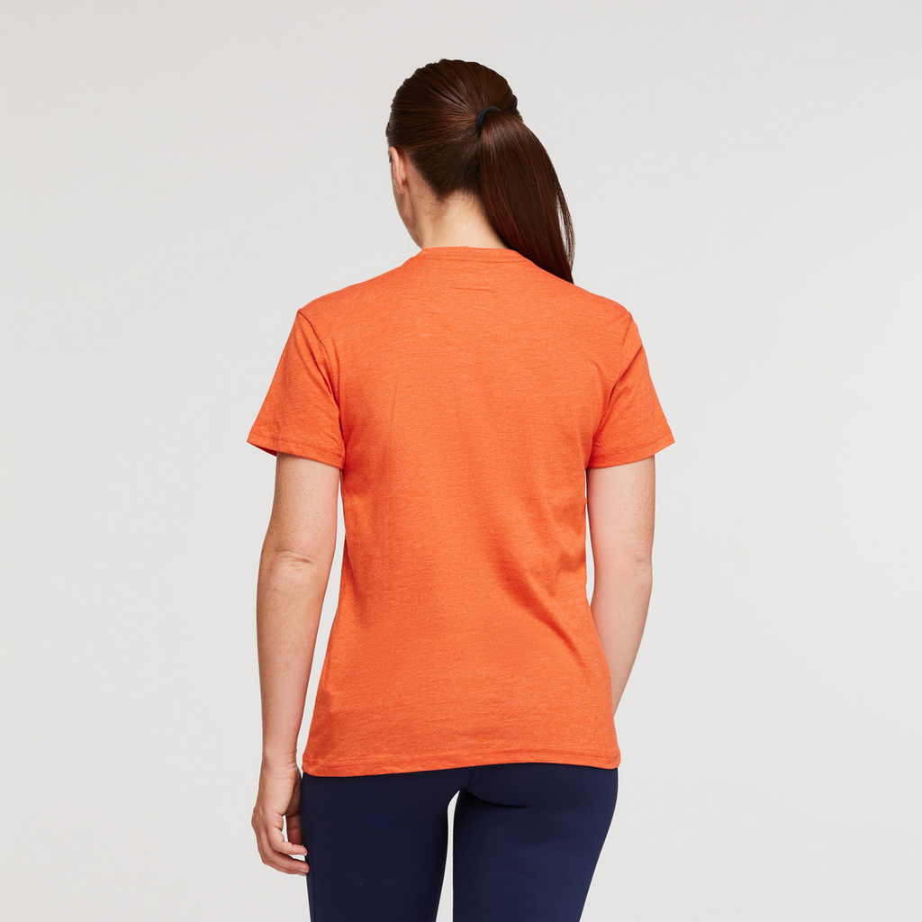 Do Good Stripe Organic T-Shirt - Women's, Canyon, Model Aya