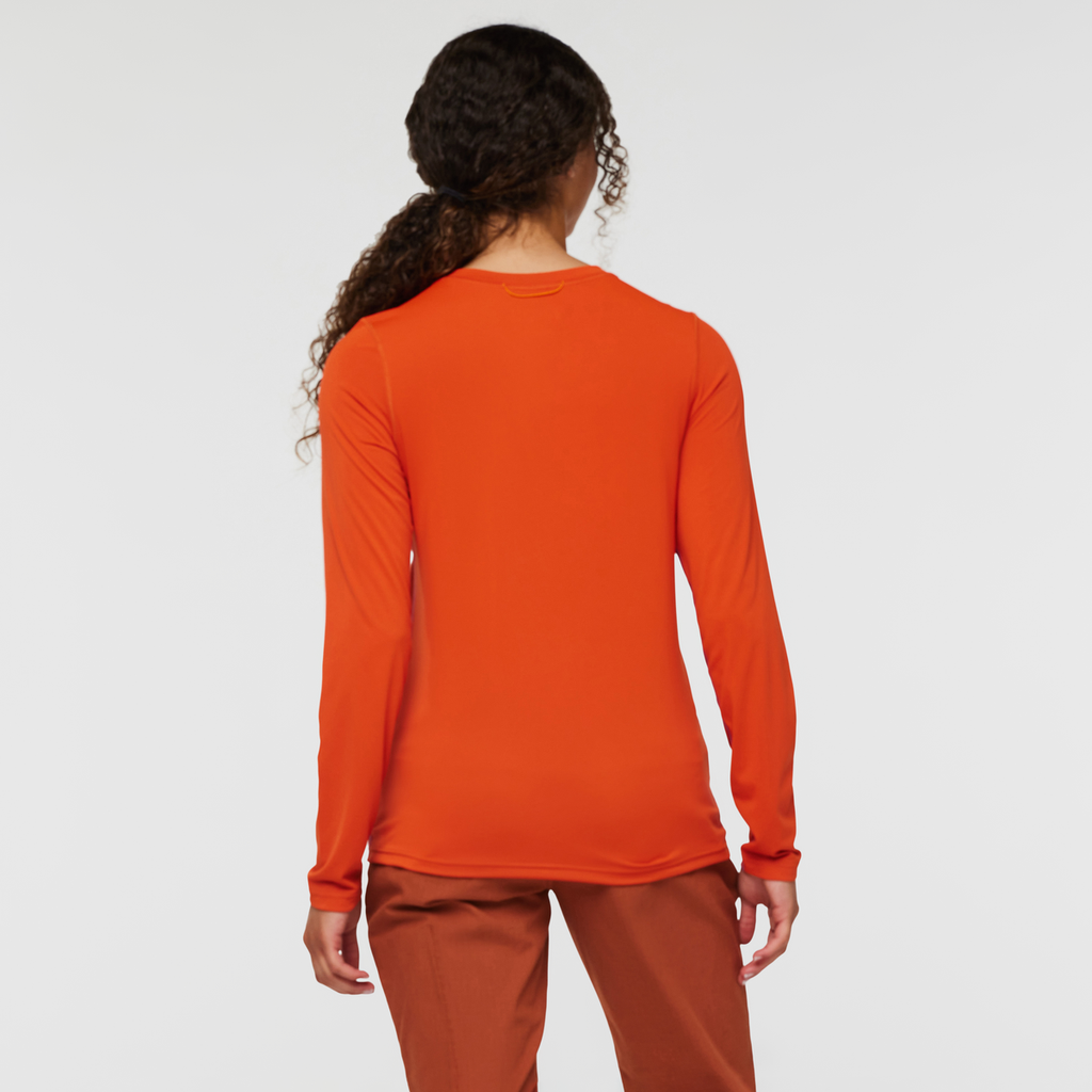 Fino Long-Sleeve Tech Tee - Women's, Canyon, Model London