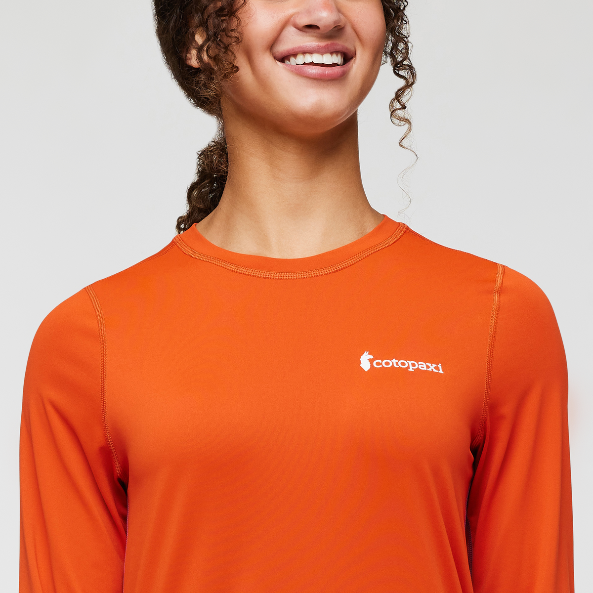 Fino Long-Sleeve Tech Tee - Women's, Canyon, Model London