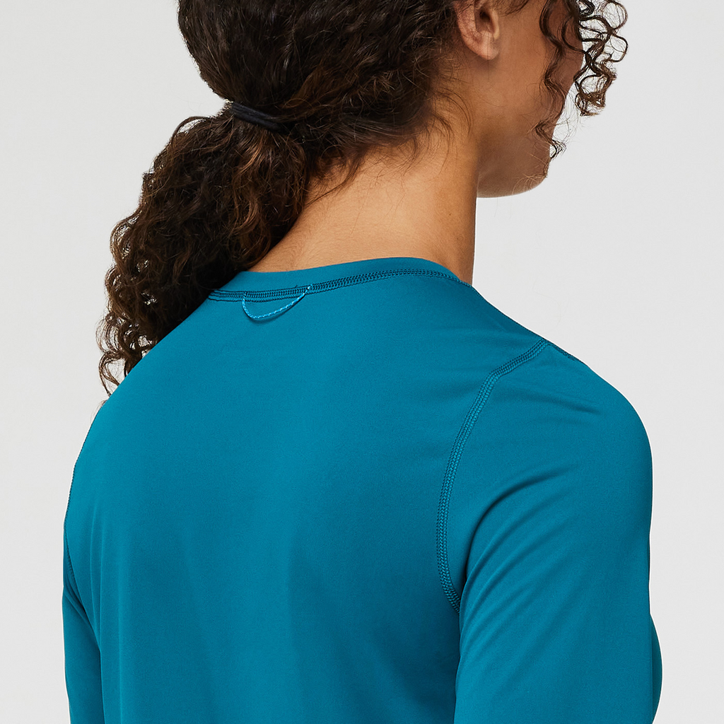 Fino Long-Sleeve Tech Tee - Women's, Gulf, Model London