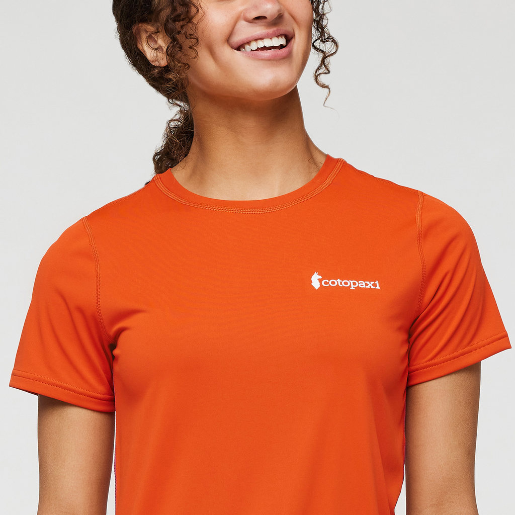 Fino Tech Tee - Women's, Canyon, Model London