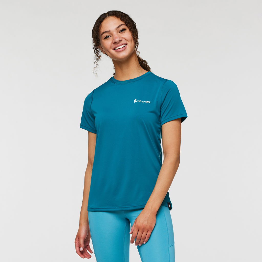 Fino Tech Tee - Women's, Gulf, Model London