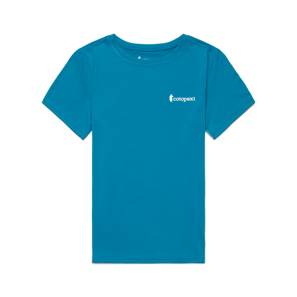 Fino Tech Tee - Women's, Gulf, Detail