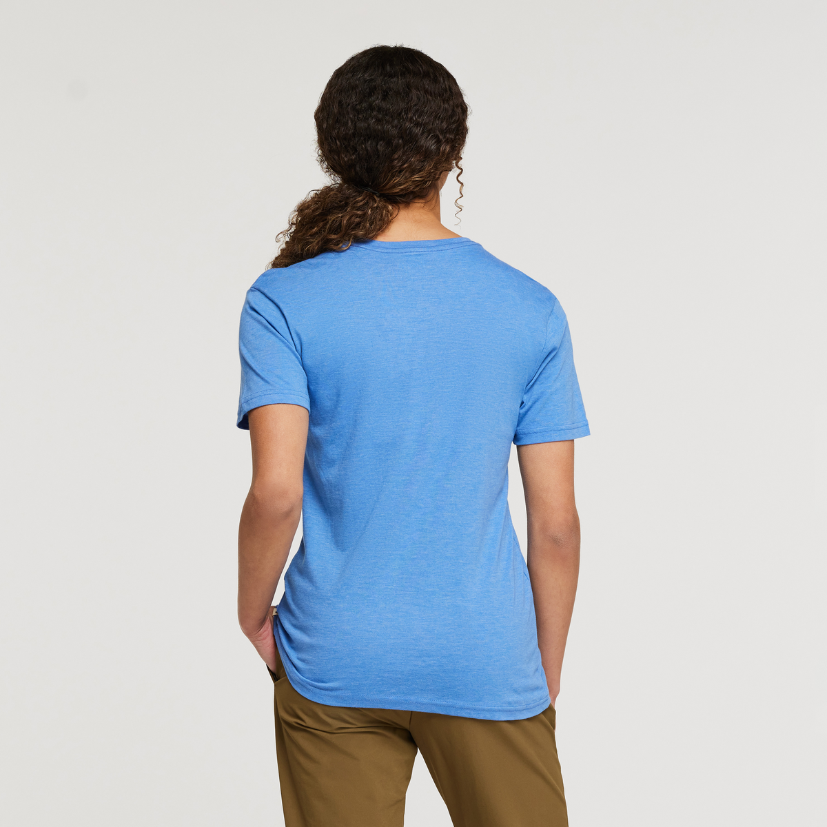Hello Desert Organic T-Shirt - Women's, Lupine, Model London