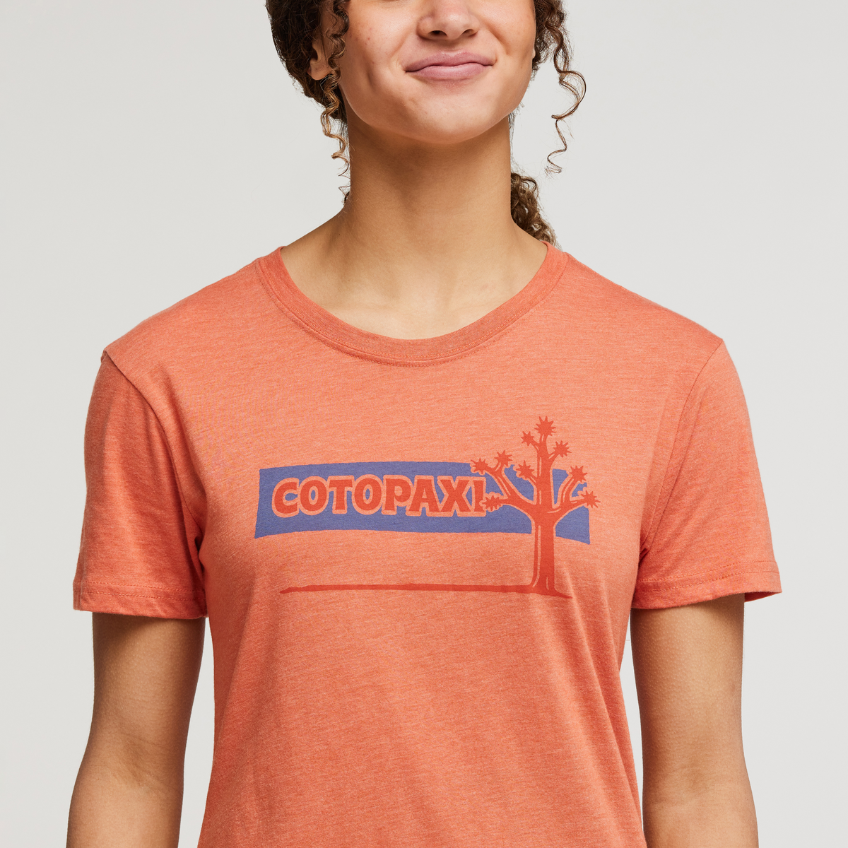 Hello Desert Organic T-Shirt - Women's, Nectar, Model London