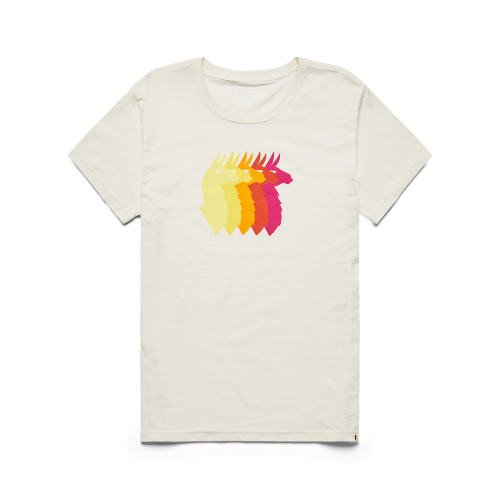 Llama Sequence Organic T-Shirt - Women's, Bone