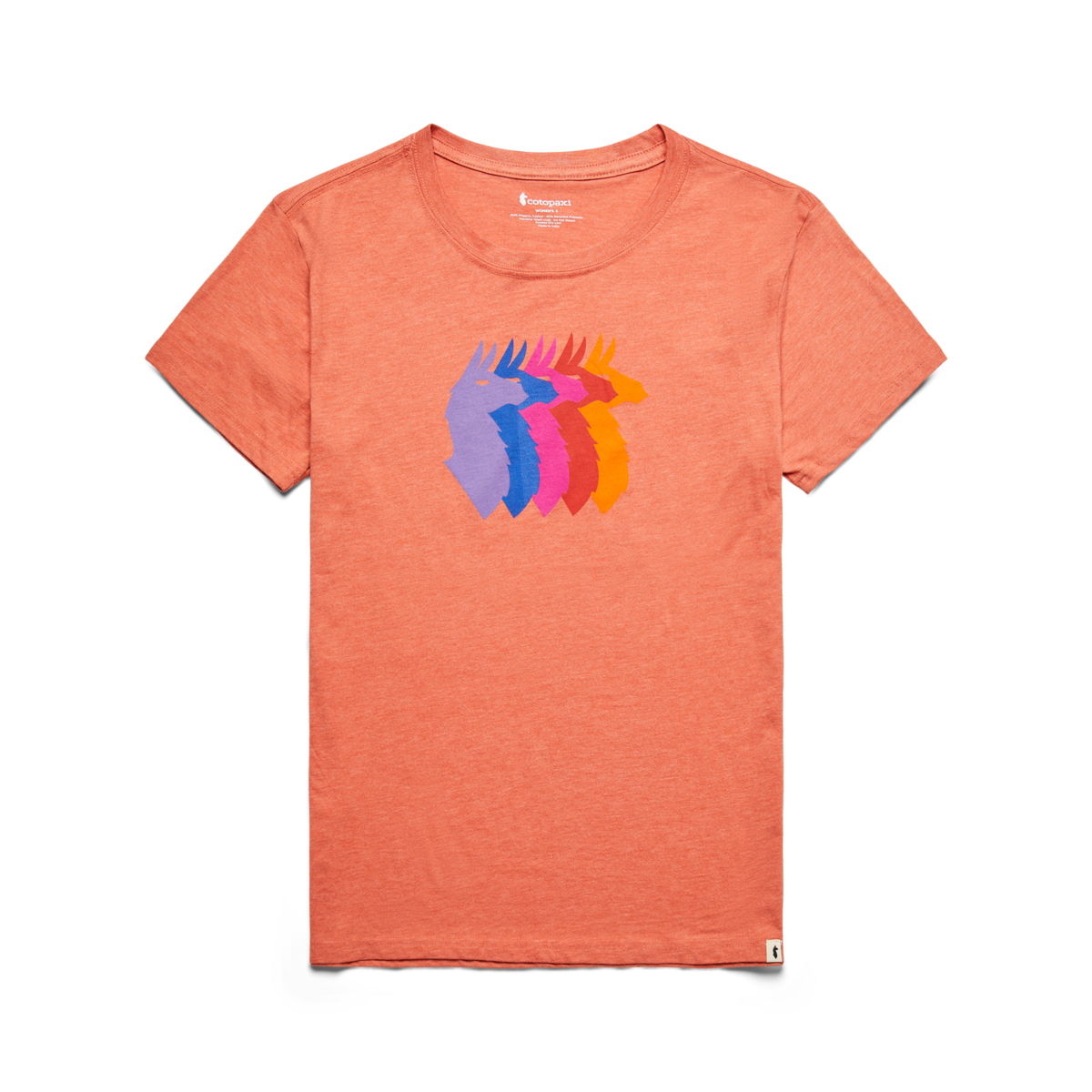Llama Sequence Organic T-Shirt - Women's, Nectar