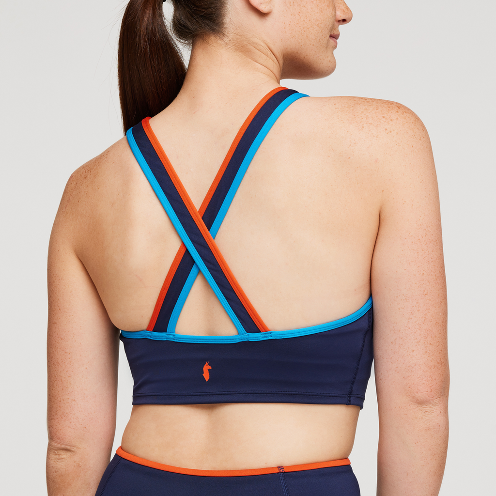 Mari Crop Top - Women's, Maritime, Model Aya