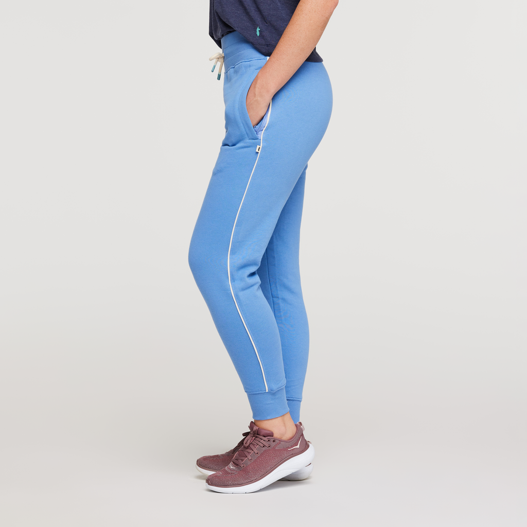 Organic Sweatpant - Women's, Lupine, Model Aya