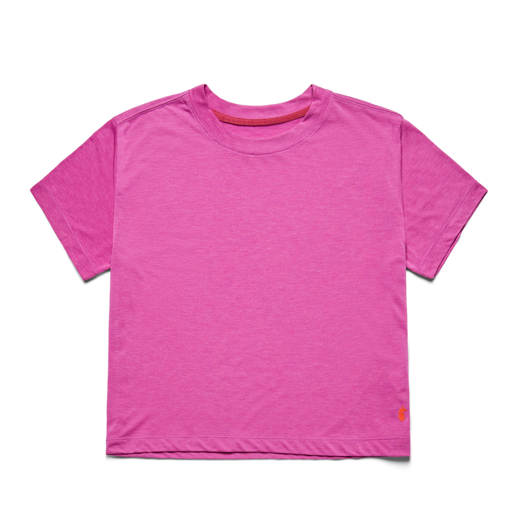 Paseo Travel Crop T-Shirt - Women's, Foxglove