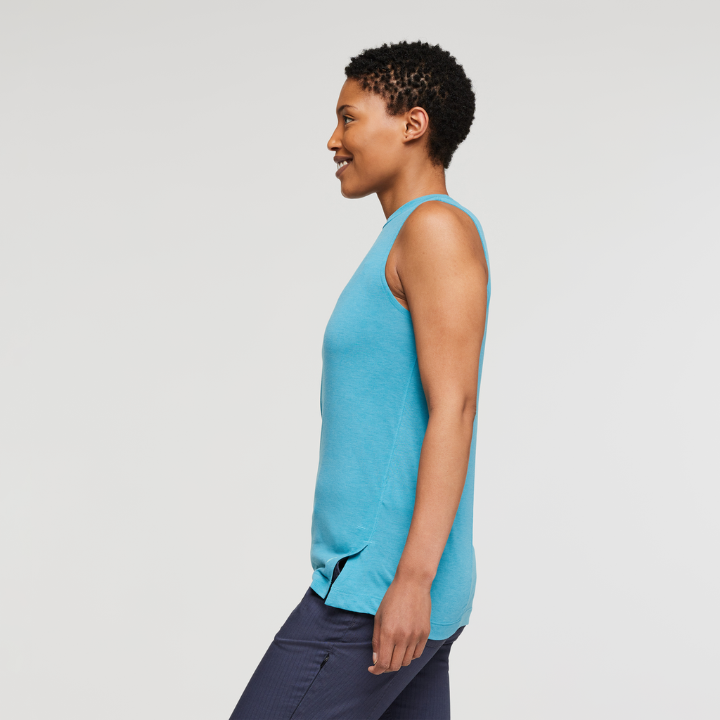 Paseo Travel Tank - Women's, Poolside, Model Callie