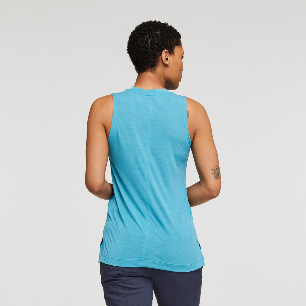 Paseo Travel Tank - Women's, Poolside, Model Callie