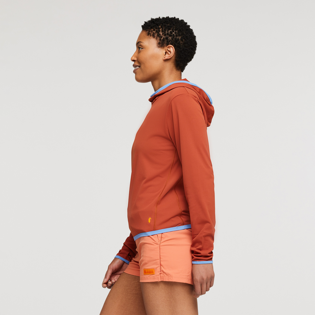 Sombra Sun Hoodie - Women's, Spice, Model Callie