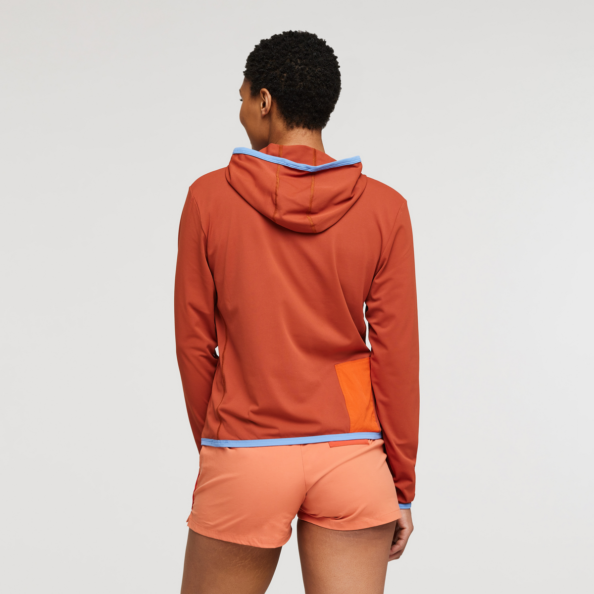 Sombra Sun Hoodie - Women's, Spice, Model Callie