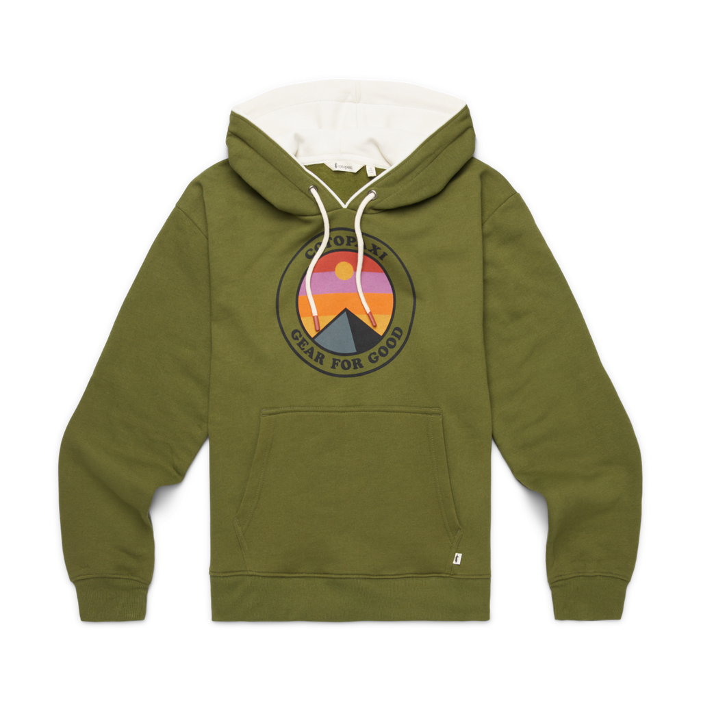 Sunny Side Organic Pullover Hoodie - Women's, Pine