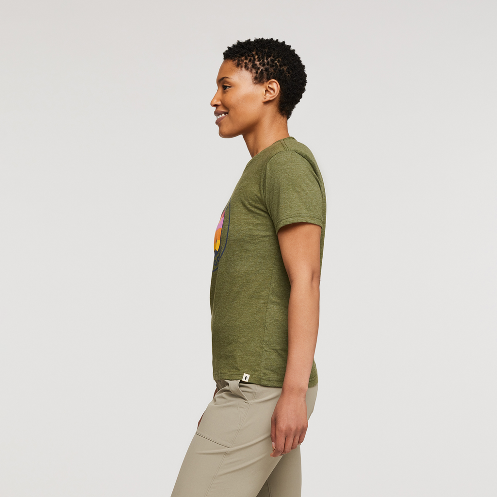Sunny Side T-Shirt - Women's, Pine, Model Callie