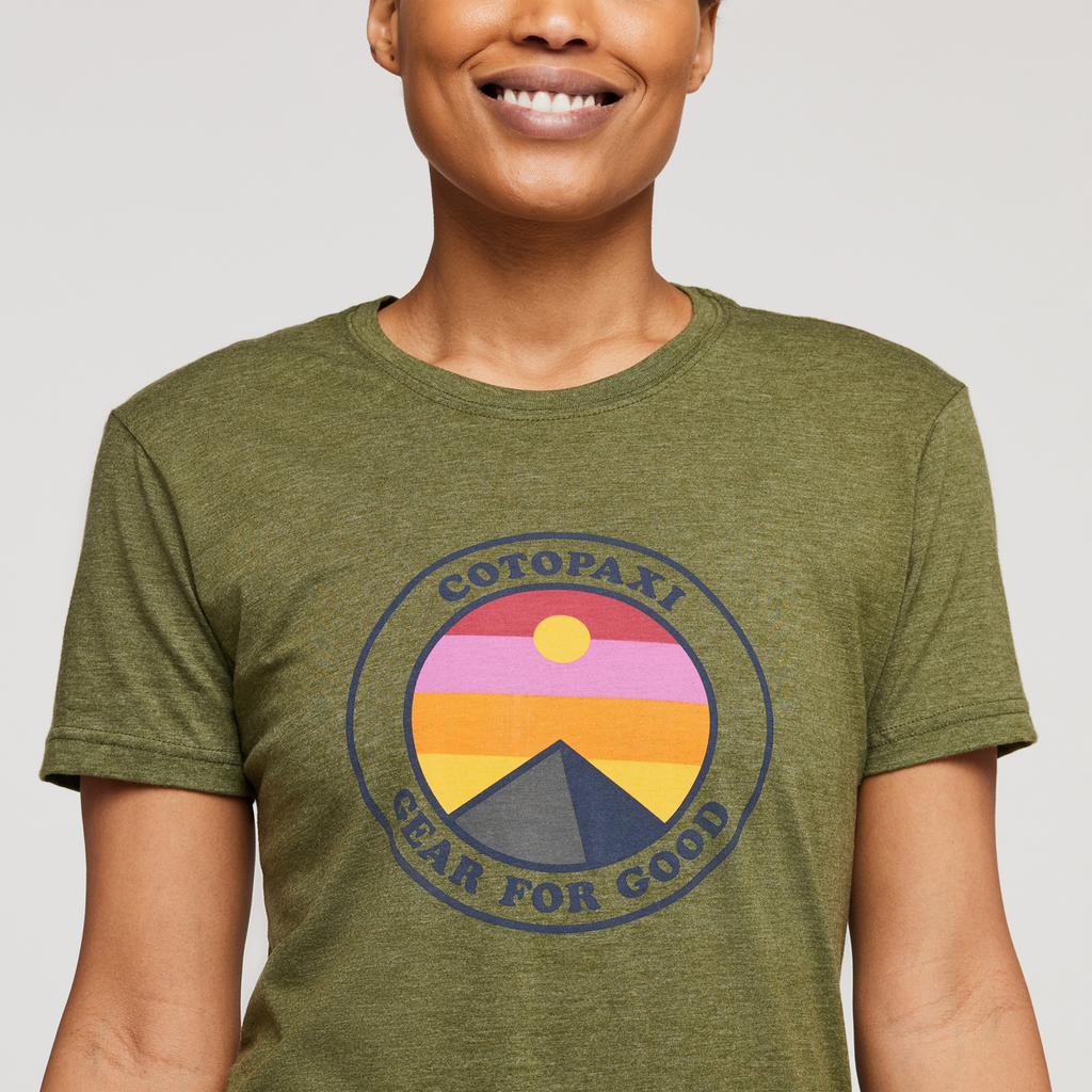 Sunny Side T-Shirt - Women's, Pine, Model Callie
