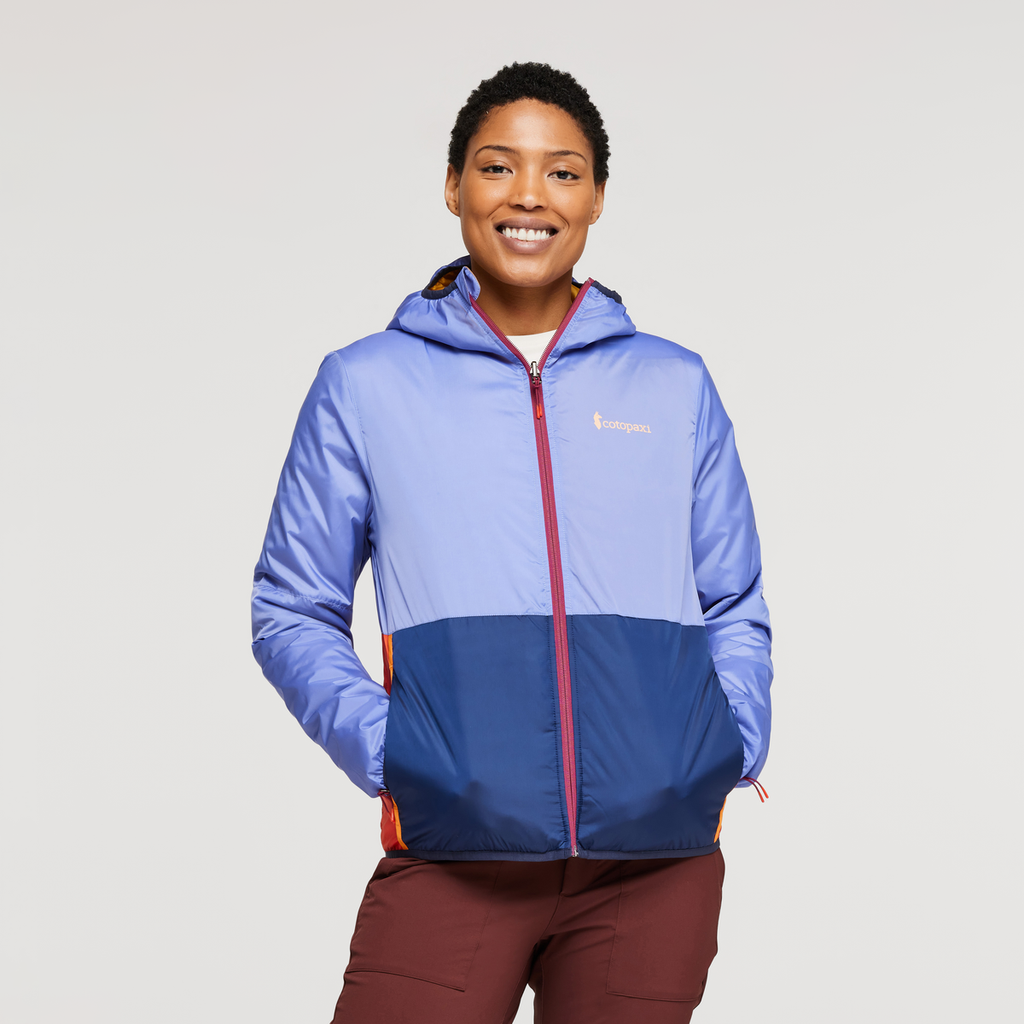 Teca Cálido Hooded Jacket - Women's, Honeybee, Model Callie
