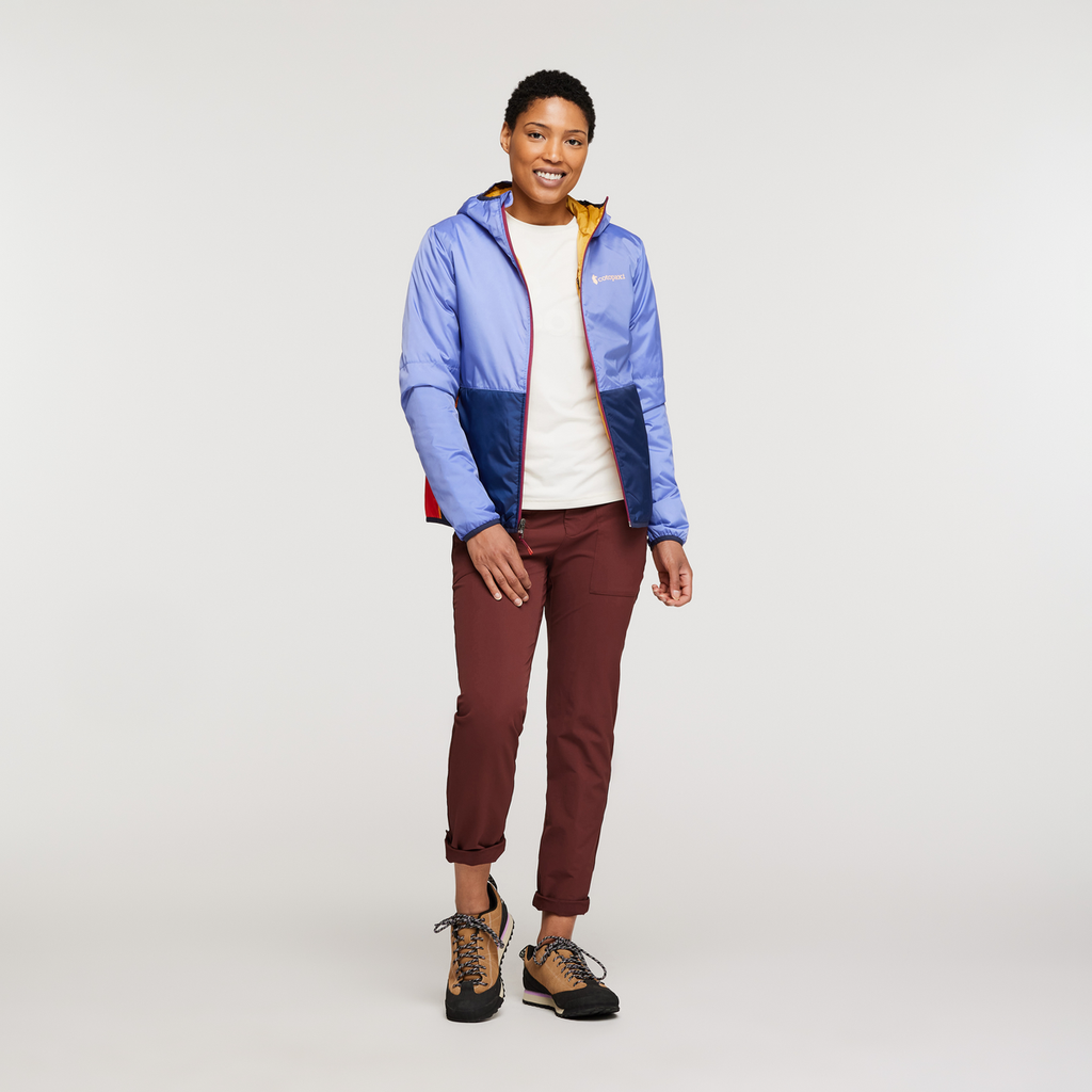 Teca Cálido Hooded Jacket - Women's, Honeybee, Model Callie