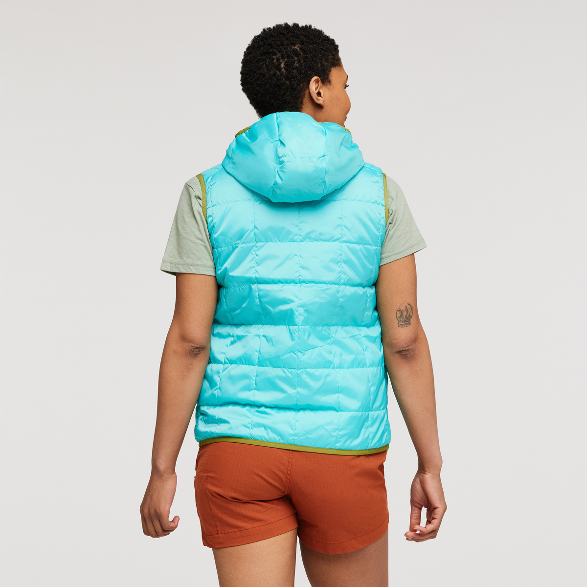 Teca Cálido Hooded Vest - Women's, Lafayette, Model Callie