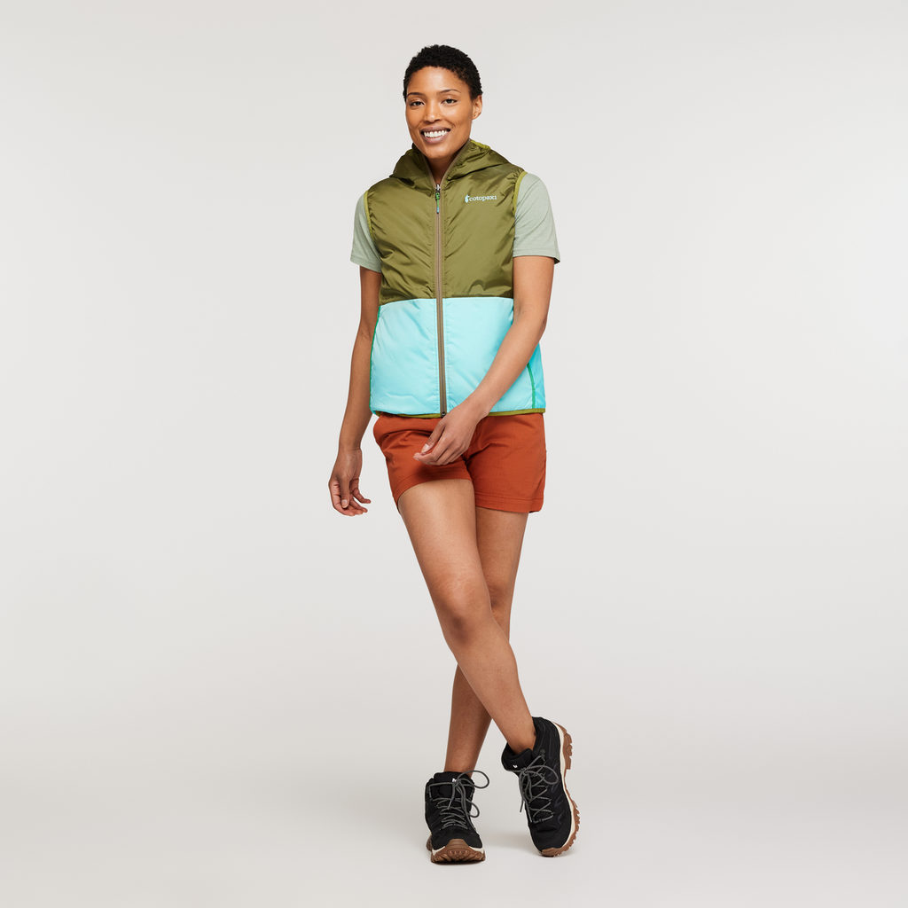 Teca Cálido Hooded Vest - Women's, Lafayette, Model Callie