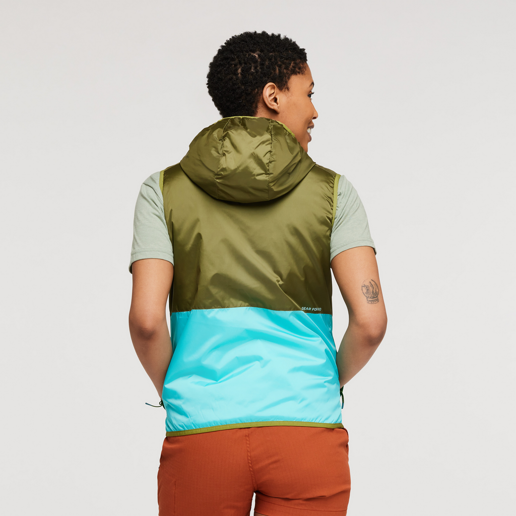 Teca Cálido Hooded Vest - Women's, Lafayette, Model Callie