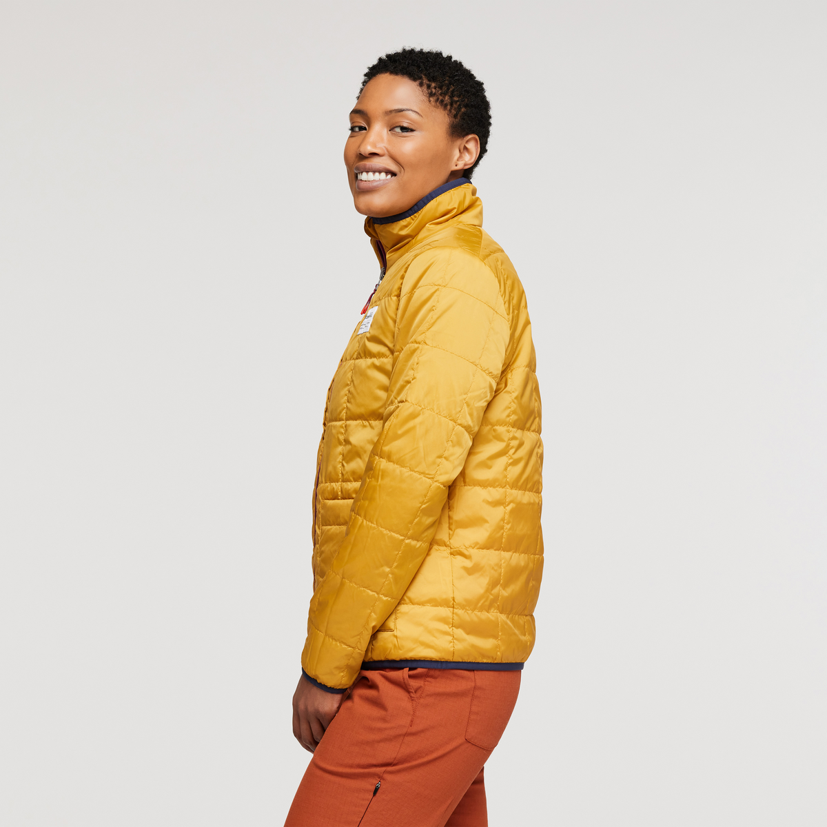 Teca Cálido Jacket - Women's, Honeybee, Model Callie