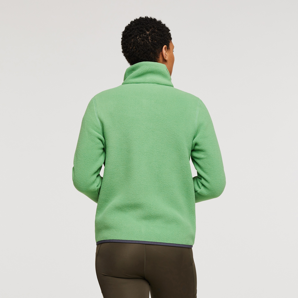 Teca Fleece Full-Zip Jacket - Women's, April Showers, Model Callie