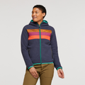 Teca Fleece Hooded Full-Zip Jacket - Women's, Saturn, Model Callie