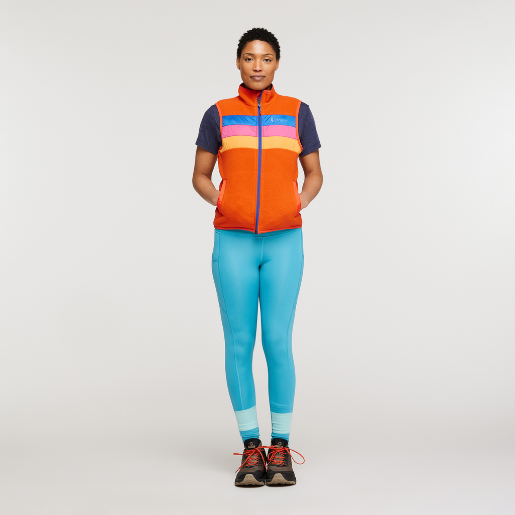 Teca Fleece Vest - Women's, Heartland, Model Callie