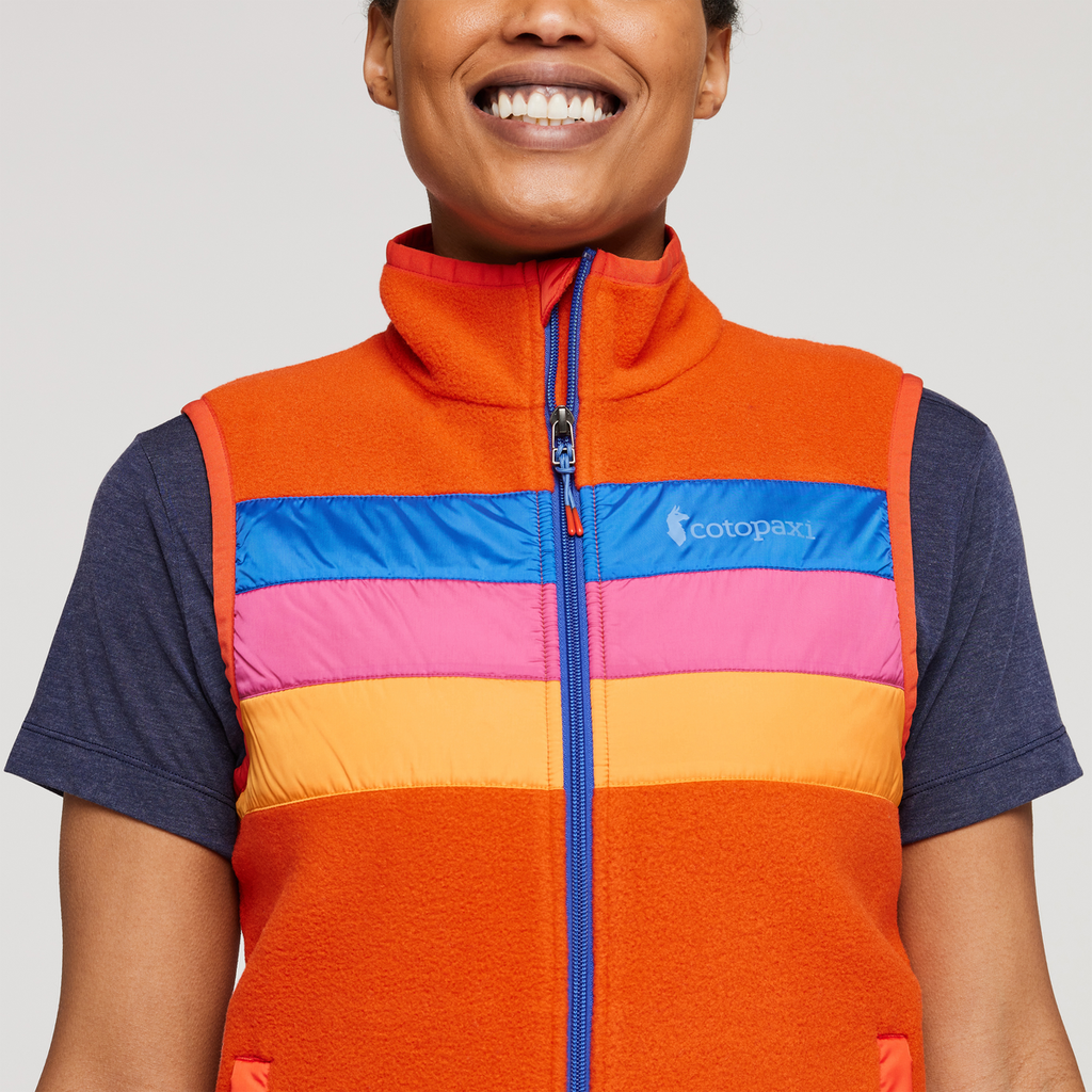 Teca Fleece Vest - Women's, Heartland, Model Callie