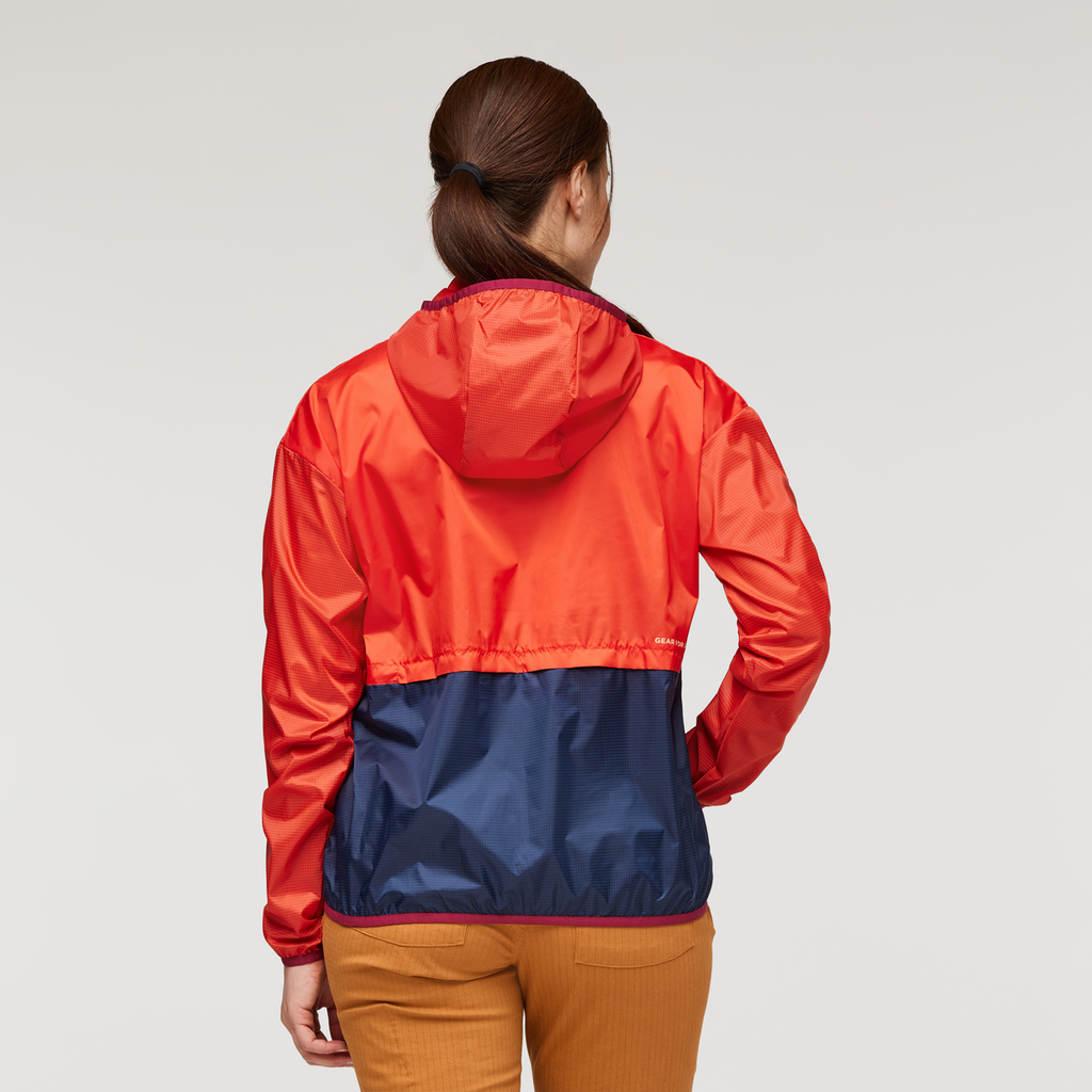 Teca Half-Zip Windbreaker - Women's, Fiesty, Model Aya