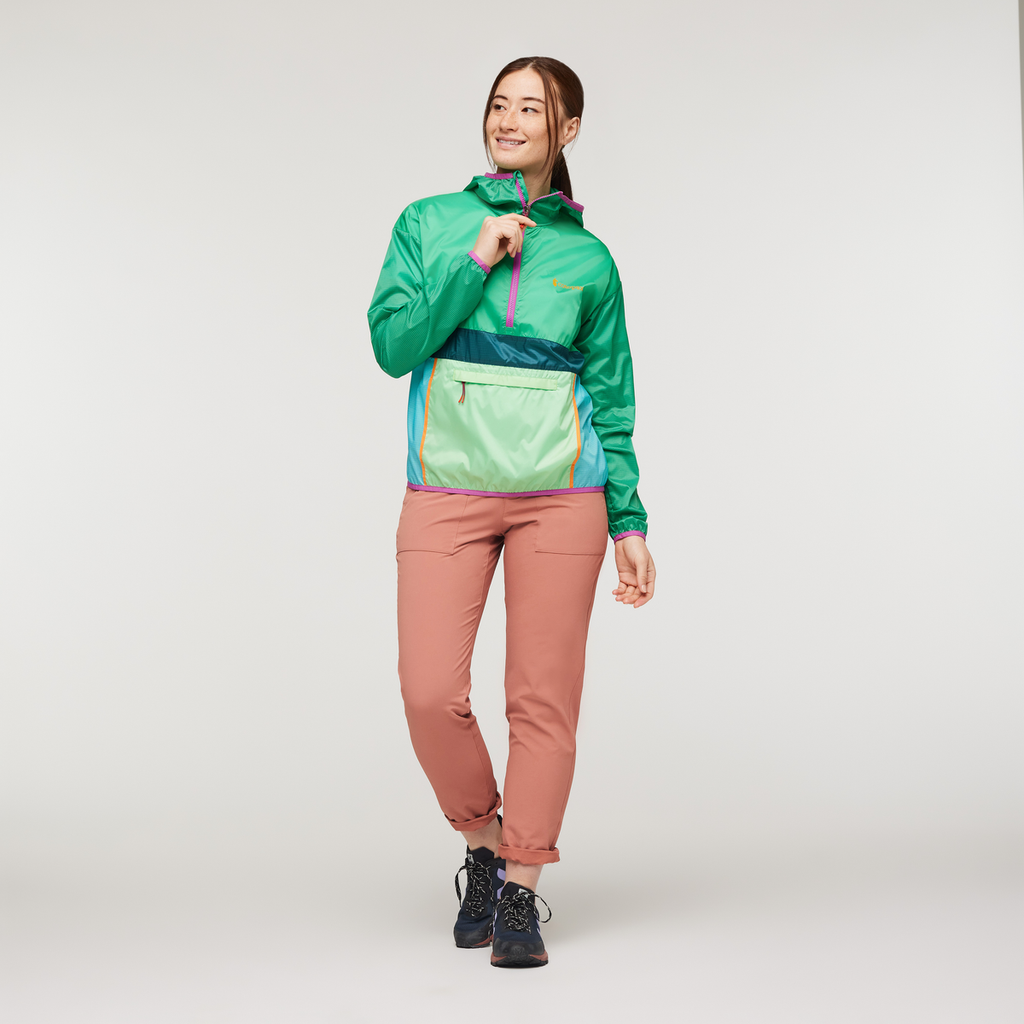 Teca Half-Zip Windbreaker - Women's, Rolling Hills, Model Aya