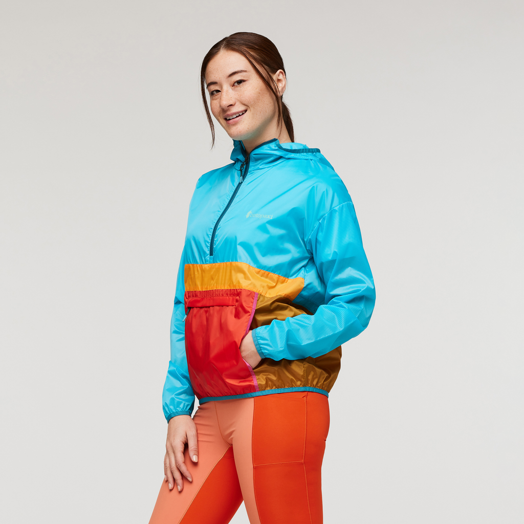 Teca Half-Zip Windbreaker - Women's, Swoop, Model Aya