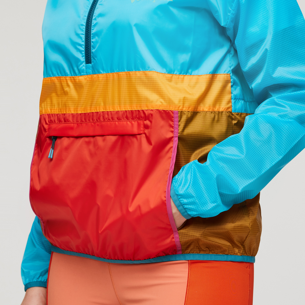 Teca Half-Zip Windbreaker - Women's, Swoop, Model Aya