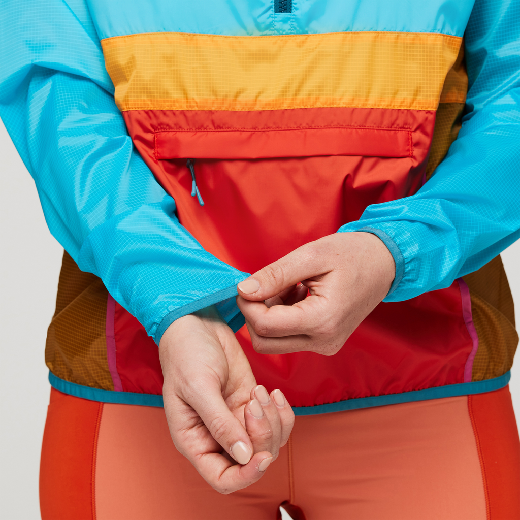 Teca Half-Zip Windbreaker - Women's, Swoop, Model Aya