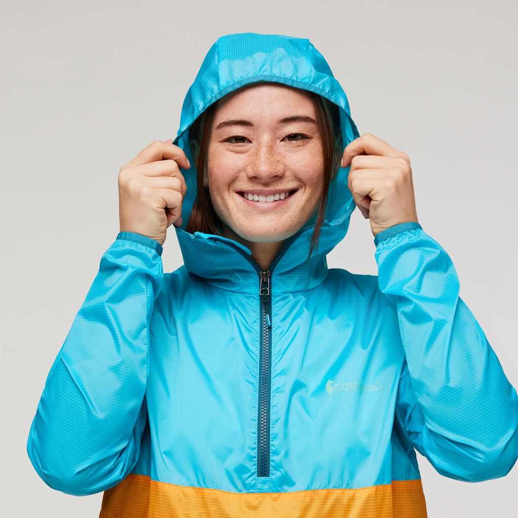 Teca Half-Zip Windbreaker - Women's, Swoop, Model Aya