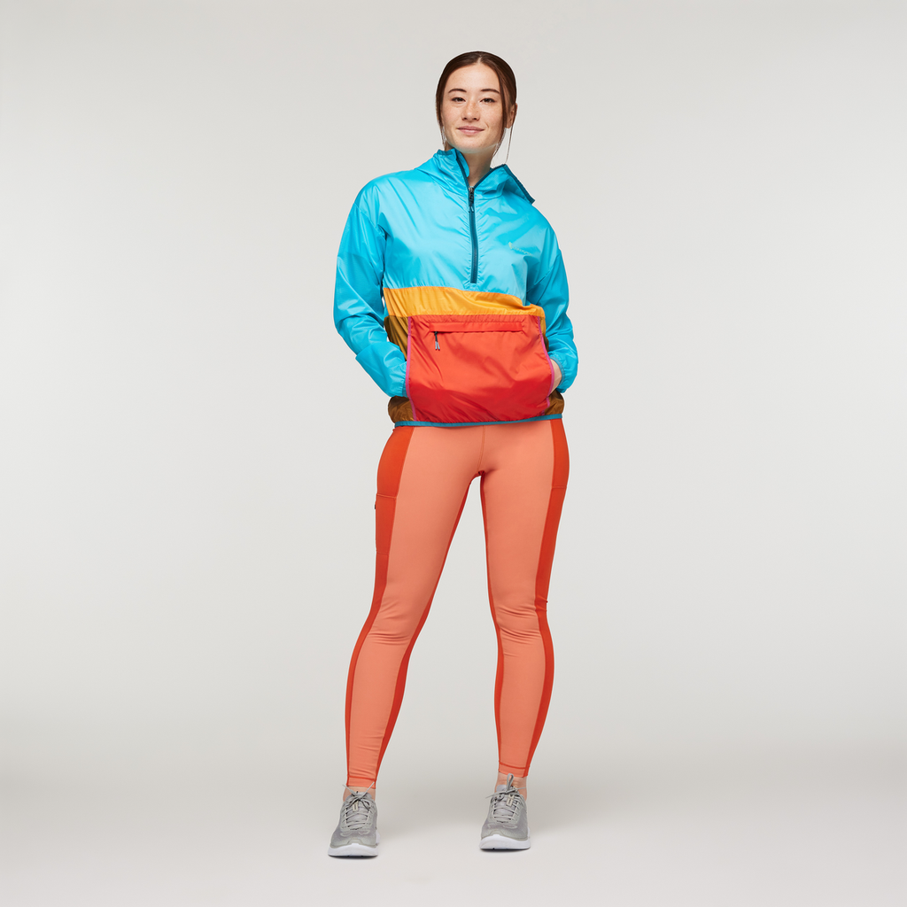 Teca Half-Zip Windbreaker - Women's, Swoop, Model Aya