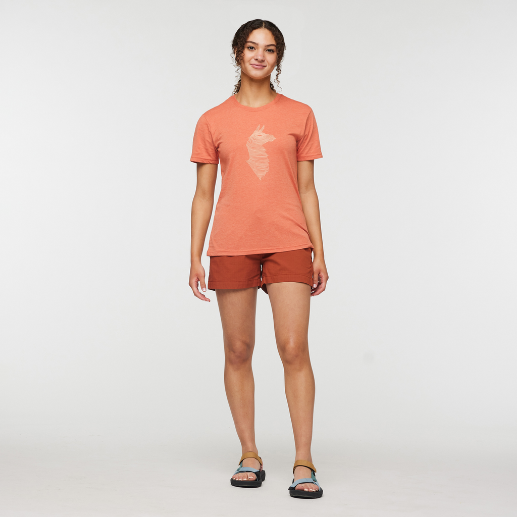 Topo Llama T-Shirt - Women's, Nectar, Model London