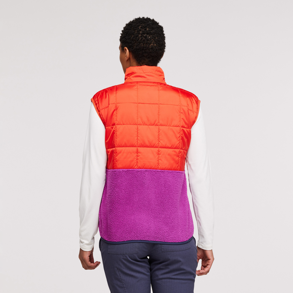 Trico Hybrid Vest - Women's, Canyon/Foxglove, Model Callie