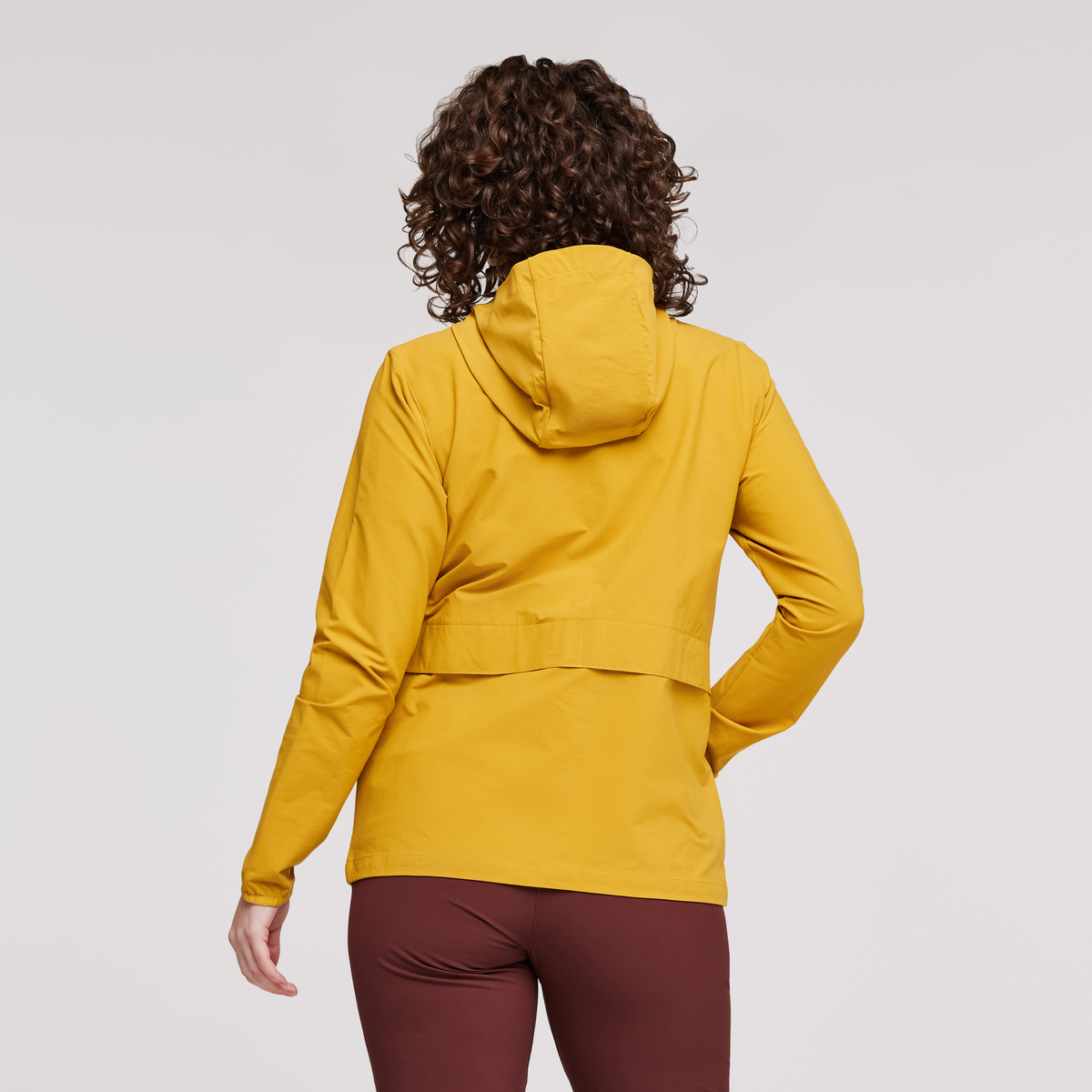 Viento Travel Jacket - Women's, Amber, Model Courtney