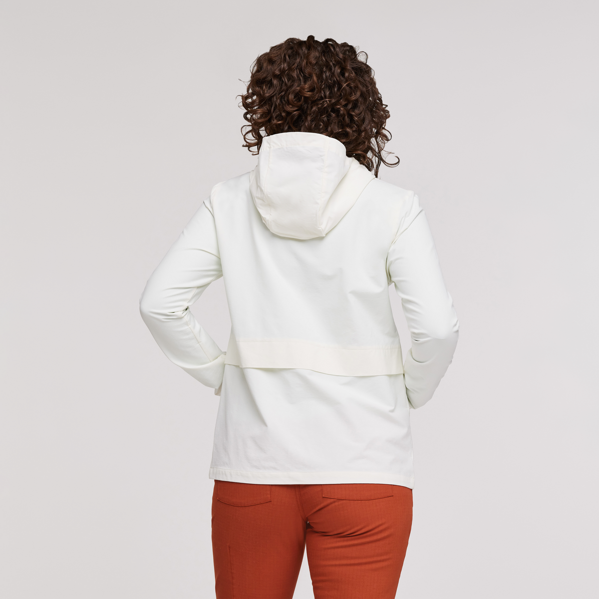 Viento Travel Jacket - Women's, Bone, Model Courtney