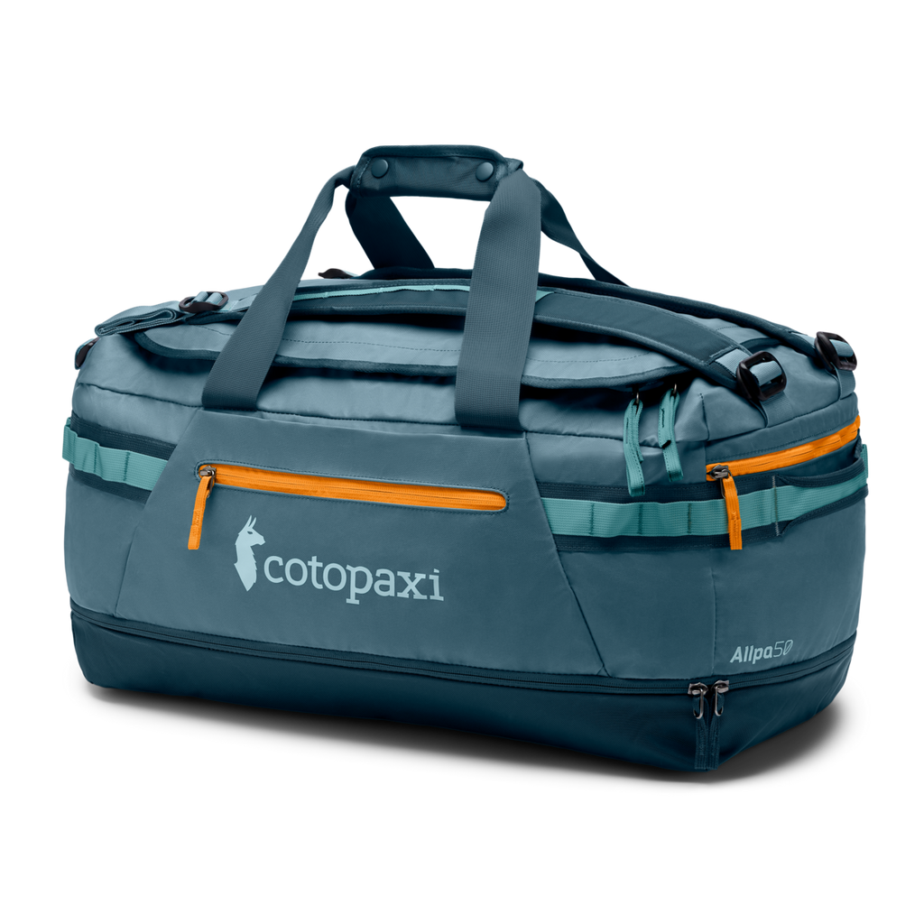 Allpa 50L Duffel Bag, Blue Spruce/Abyss